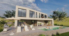 20512 – NEUE LUXUSVILLA MIT SWIMMINGPOOL UND GROSSZÜGIGEM GARTEN!