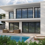 20543 – NEUES DOPPEL VILLA MIT SWIMMINGPOOL UND MEERBLICK, 200 M VOM STRAND!